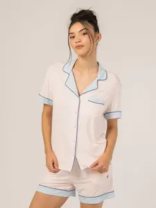 Rose PJ Short Sleeve Set (Lily)