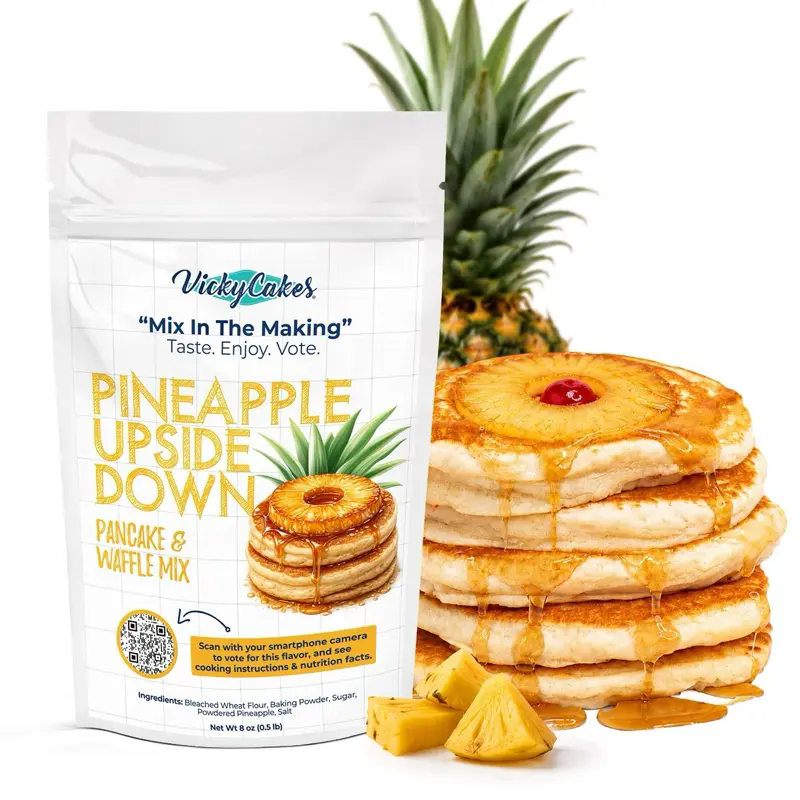 "Mix In The Making" Test Flavor - Dairy-Free, Vegan-Friendly Pancake Mix