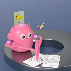 Fun Smart Painting Robot, Rechargeable Robot Toy with Painting Tools, Educational Toy for Kids, Birthday Gift for Boys & Girls
