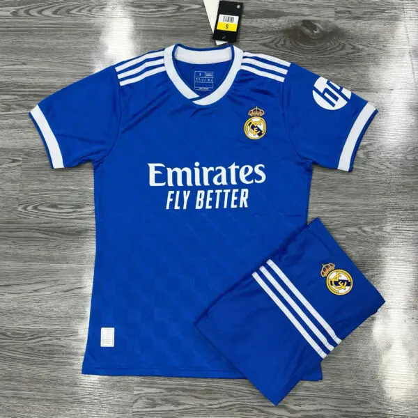 Blue Football Fan Jersey 2025–2026 Season – Adult Sports Shirt