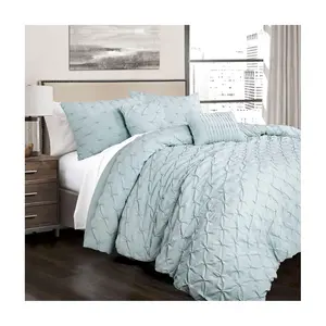 Lush Decor Ravello Pintuck Comforter 5-pc King