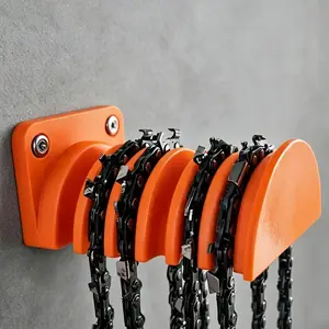Wall-Mounted Chainsaw Chain Holder, Heavy-Duty Oil Saw Chain Storage Rack, Multi-Functional Garage Tool Wall Mount, Garage Storage Hook