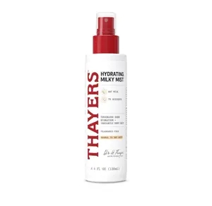 THAYERS Milky Mist with Oat Milk & 7% Glycerin, Facial Spray for Skin Barrier Repair & 24 Hour Hydration, Toner Spray Made for All Skin Types, Fragrance-Free, 4.4 fl oz