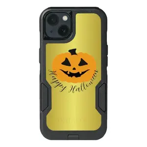 Happy Halloween iPhone Case, Outer Box Case for iPhone 6-15, Commuter Series, Protective Phone Cover, Spooky Design