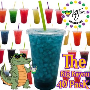 Kajun Loaded Tea 40 Louisiana-Inspired Loaded Tea and Loaded Snow Cone Flavors That'll Make You Say 'Oh My Crawfish!' a TikTok Exclusive Bundle Savings of Tea Bombs Sugar-Free Beverage Rainbow