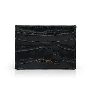Glossy Leather Card Holder