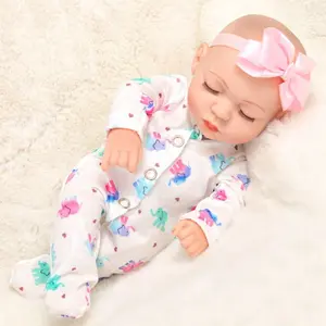 10-inch Reborn Baby Doll with Matching Colorful little elephant Outfit,Halloween/Thanksgiving / Christmas gifts