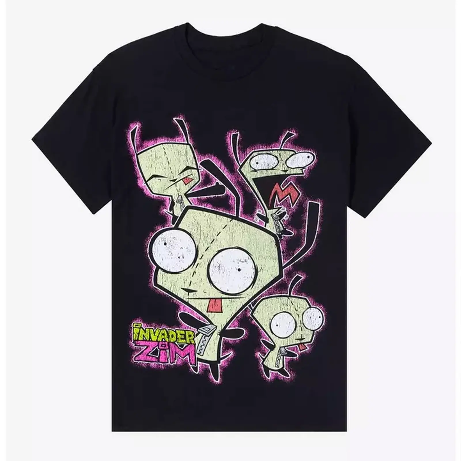 Invader Zim GIR Distressed Collage T-Shirt gift for fans AB8108