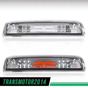 Fit For 15-18 Chevy Silverado/Sierra LED Rear 3rd Brake Light Lamp Chrome/Clear