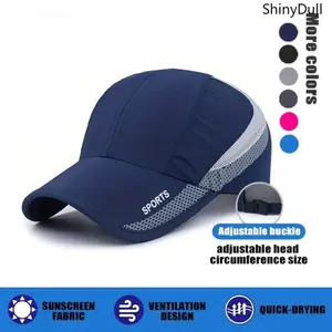Outdoor Sports Sun Hat – UPF50+ Lightweight Breathable Quick-Dry Cap for Running, Hiking & Camping