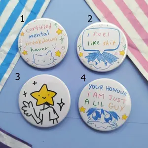 Silly Button Pins
