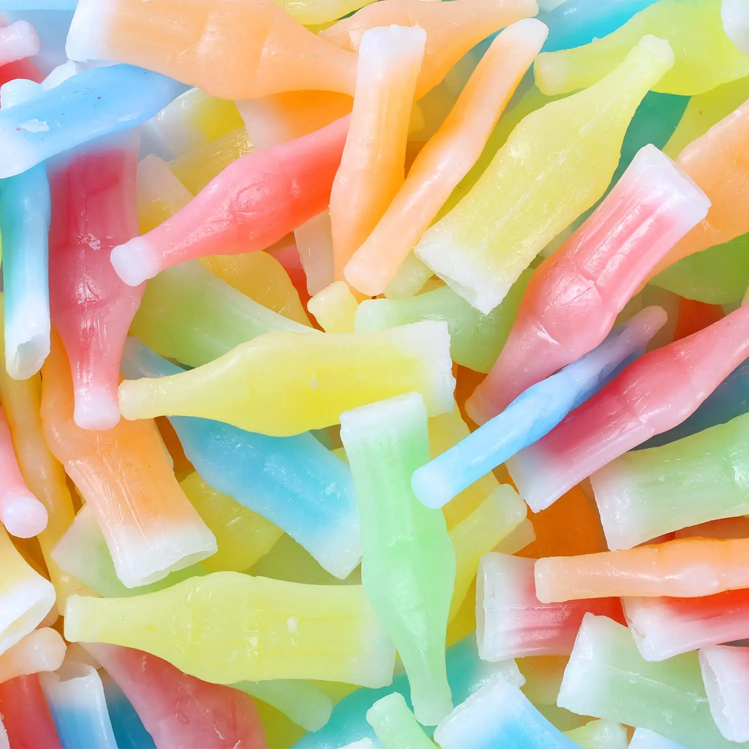 Wax Bottle Candy - 3 Pounds - Juice Filled Wax Candies - Kids Summer Party Candy - Candies for Pinatas, Parades, Goodie Bag Fillers - Bulk Candy Sour Strawberries Sour Sweet Fruity