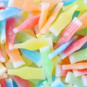 Wax Bottle Candy - 3 Pounds - Juice Filled Wax Candies - Kids Summer Party Candy - Candies for Pinatas, Parades, Goodie Bag Fillers - Bulk Candy Sour Strawberries Sour Sweet Fruity