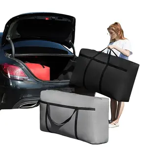 2pcs Extra Large Quilt Storage Bag, Minimalist Oversized Moving Clothes Bags, Large Capacity Moving Bag, Foldable Moving Bags, Heavy Duty Moving Supplies, Camping Essentials