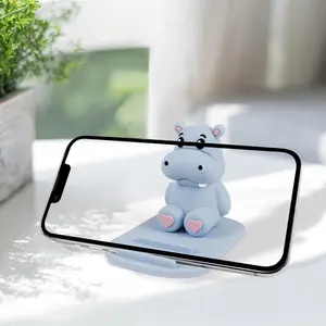 Cute Cartoon Design Desktop Phone Holder, 1 Count Multipurpose Cartoon Shaped Phone Stand, Universal Desktop Phone Holder for Home Office Use, Smartphone Holder