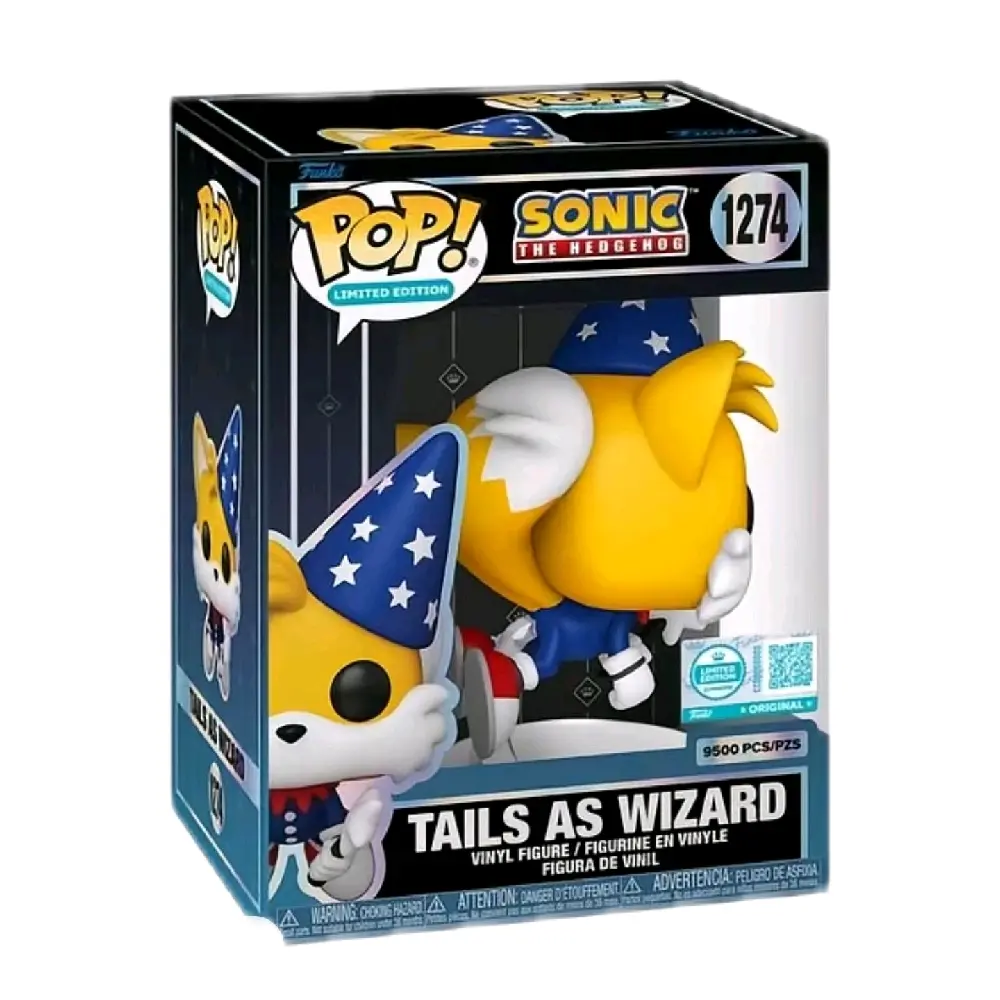 Funko Sonic The Hedgehog Tails As Wizard #1274 LE 9500 Exclusive