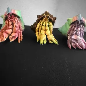 Scuttlebutt: Whimsical Articulated Hermit Crab