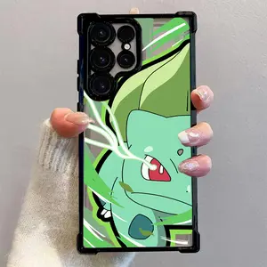 Anime P-Pokemons Phone Case Suitable for Samsung Galaxy S26 S25 S24 A57 A37 A07 A26 A36 A55 A35 A06 A16 A05 A14 A24 A34 A54 A15 A05S A25 A04e A04 S23 S22 S21 FE Ultra Plus Edge 4G 5G Anti Fall Protective Transparent Soft Back Cover Accessories
