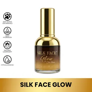 Coco March Elixir Silk Face Glow, Anti Aging Facial Mist Spray, Nourishing, Hydrating and Moisturizing, Fine Lines Reduction, 1.7 fl oz