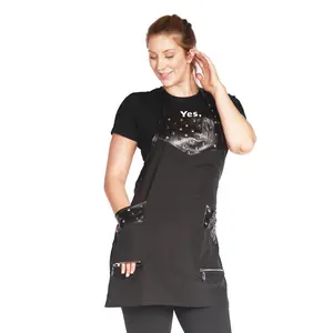 315 - Metal Stud Design Water Resistant Hair Resistant and Bleach Resistant Styling Apron