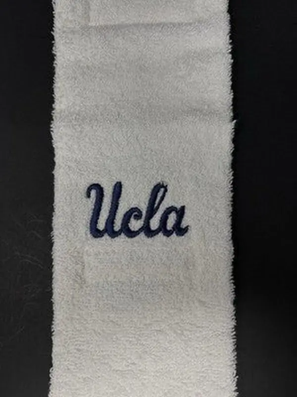 UCLA Bruins College Football QB Game Towel White Cotton New