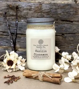Large Mason Jar Candles