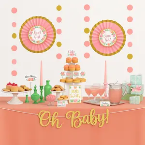 Floral Baby Shower Candy Buffet Decorating Kit, 23-Piece