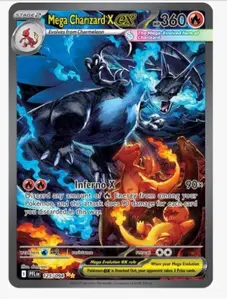 Mega Charizard X EX, Phantasmal Flames Raw Single Card