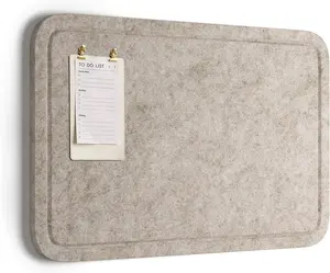 Orelle Felt Bulletin Board | Foldable Peel and Stick Felt Board for Wall | Alternative Cork Board for Office, Message Board, Kids Art Display