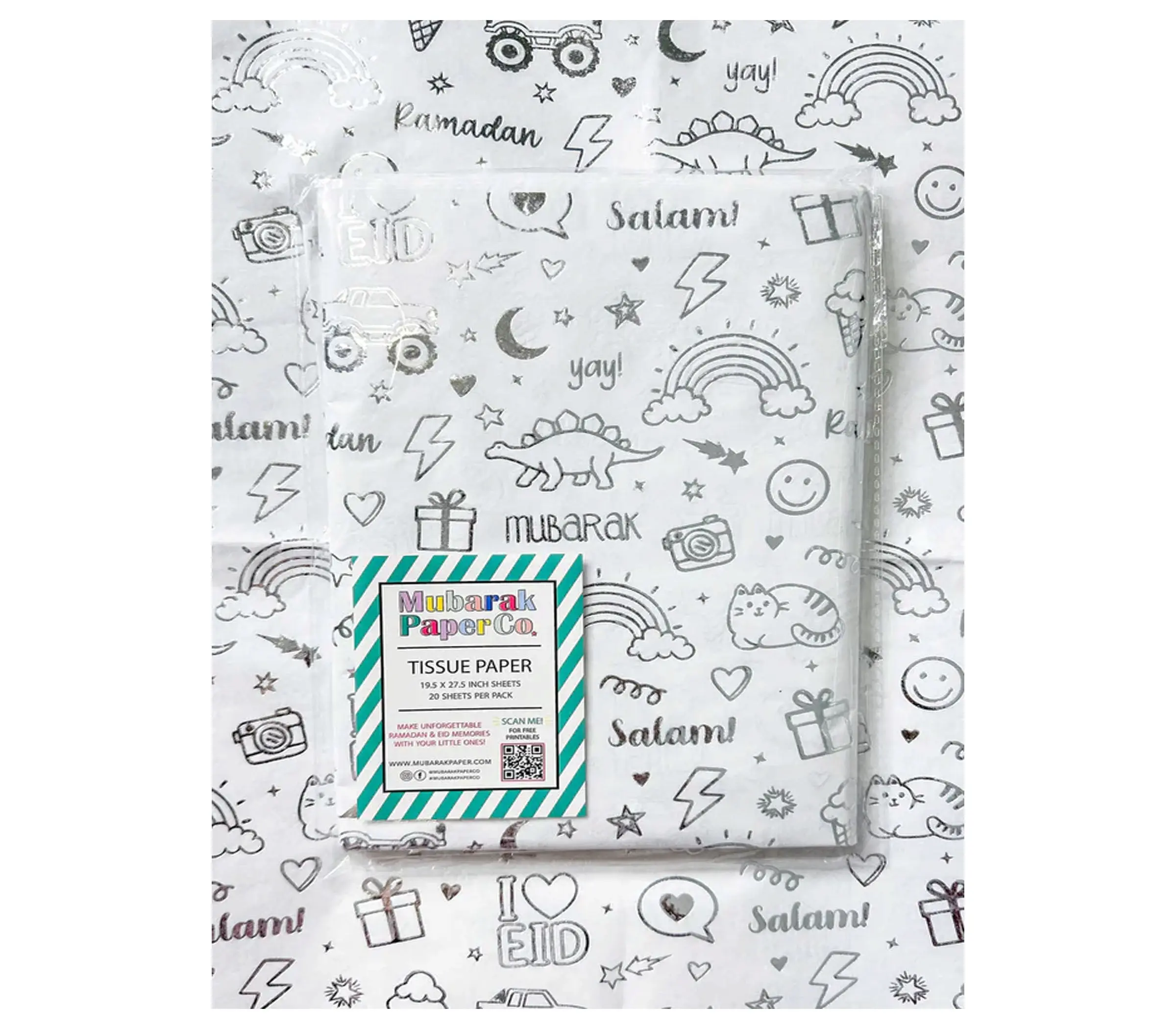 Mubarak Tissue Paper Set | Ramadan & Eid