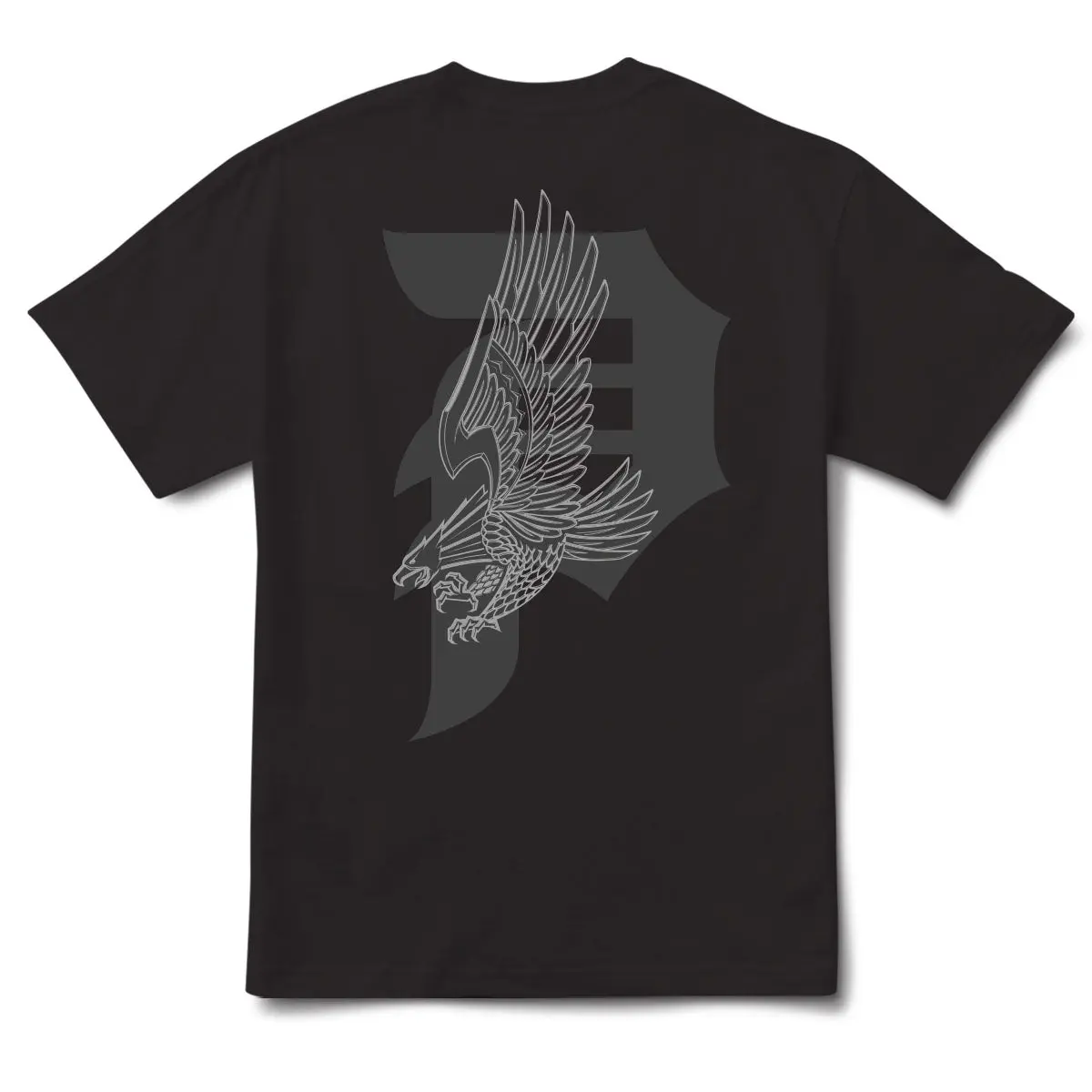 Primitive Skateboarding Men's Regular Fit T-shirt Eagle Dirty P