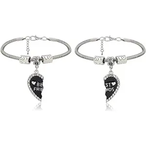 Matching Best Friend BFF Bracelets for 2 Perfect Birthday Christmas Graduation Gifts