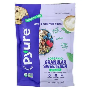Pyure Organic Granular Sweetener, Stevia Blend, 12 oz (340 g)