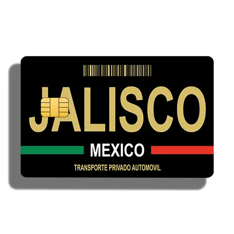 All 32 Mexico States High Quality Vinyl Debit Card Sticker for Customization and Personalization