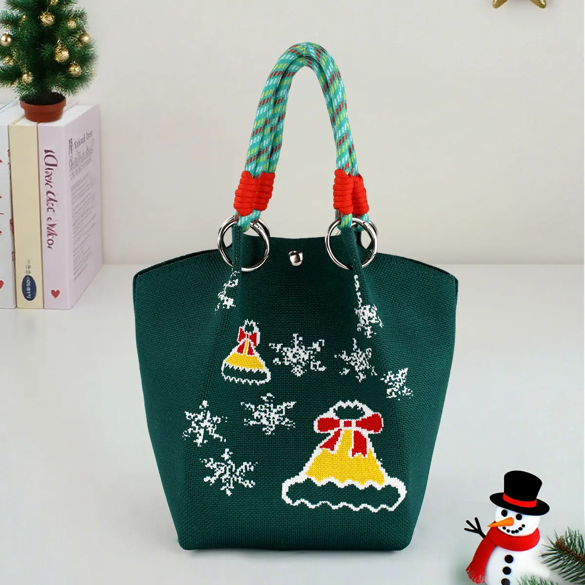 Christmas Bell green