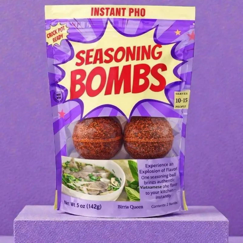 Pho Flavor Bombs – Crockpot-Ready Vietnamese Broth Infusion for Authentic Noodle Soup