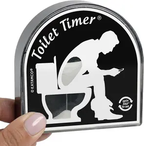 Toilet Timer Classic, Funny Gift for Men, Husband, Dad, Son, Birthday, Christmas Set