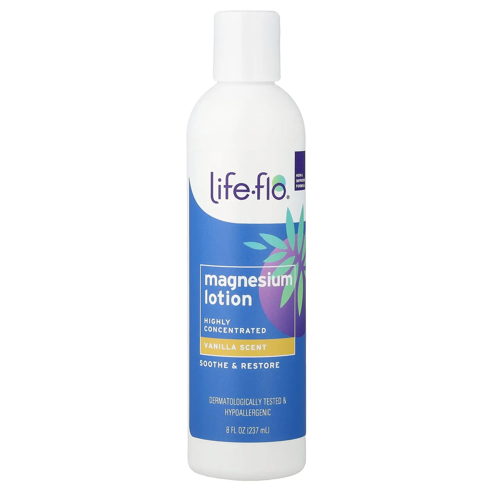 Life-flo Magnesium Lotion, Vanilla, 8 fl oz (237 ml) Life-flo Magnesium Lotion, Vanilla, 8 fl oz (237 ml)