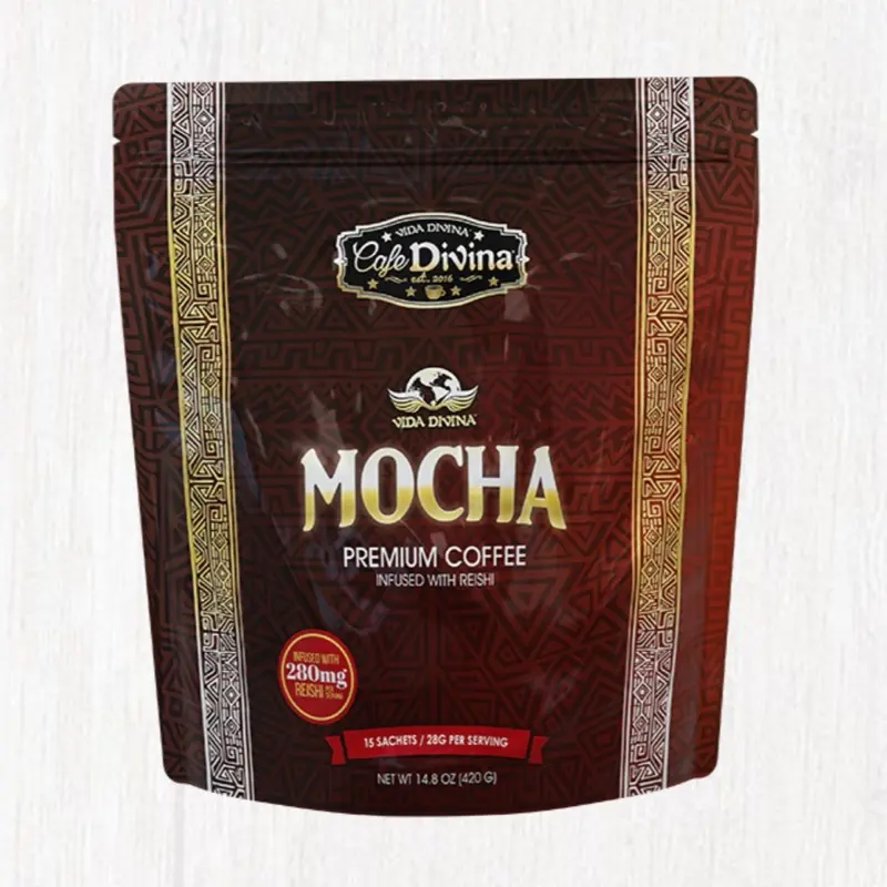 Mocha Premium Coffee, Rich Aromatic Ground Coffee for Daily Morning Brews