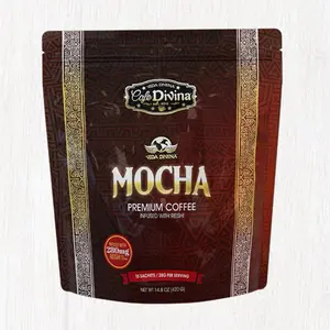 Mocha Premium Coffee, Rich Aromatic Ground Coffee for Daily Morning Brews