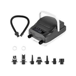 VEVOR Paddle Board Pump, 20PSI High Pressure, Dual Stage Inflation & Deflation SUP Air Pump with Auto-Off Function and 12V DC Car Connector, Ideal for Inflatable Paddle Board, Tent and Mattress