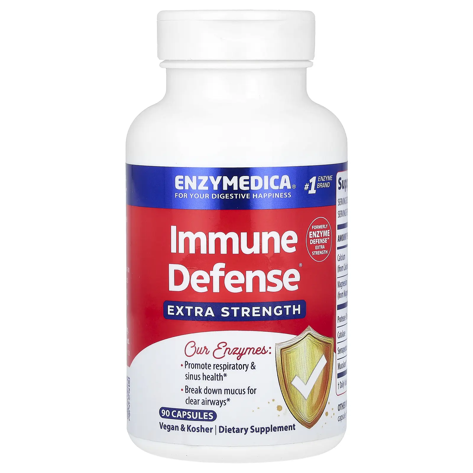 Enzymedica Immune Defense, 90 Capsules