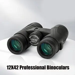 12x42 HD Binoculars, Argon Purging, Waterproof/Fogproof, High Magnification for Bird Watching, Hunting & Telescopes - Color Fidelity