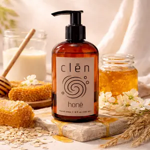 clēn 8 fl oz handsoap (bottle with pump)