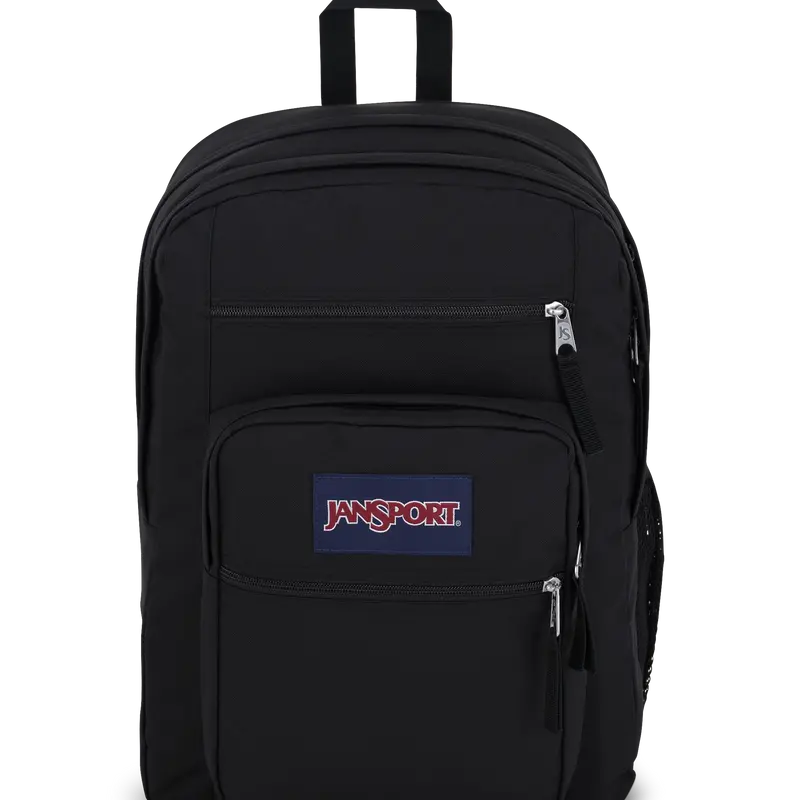 JanSport Big Student School Backpack, 34L, Recycled Polyester, Black