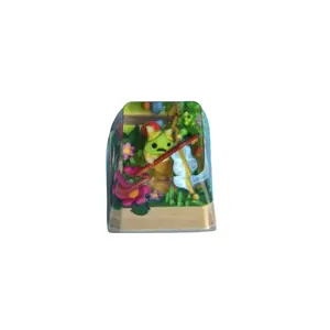 Artisan Zelda Korok V2 PBT Keycap For Cherry MX Switches Keyboards For Him Gift from Wife