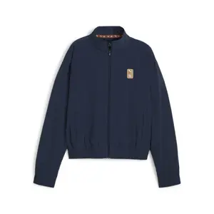 PUMA Womens X First Mile Woven Jacket Athletic Outerwear Casual - Blue
