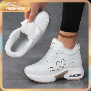 2026 [New Version] women's walking sports shoes, wedge heel sneakers, air cushion heightened, non-slip,wear-resistant, casual running footwear,comfortable outdoor sport shoes,daily wear athletic,Cozy Plush Winter Boots, JH.1026RAIMENTRY