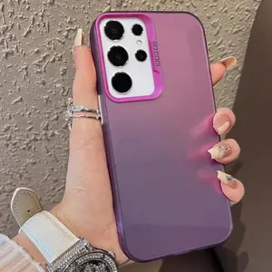 Elegant Minimalist Phone Case Compatible With Galaxy S25Ultra/S25Plus/S24FE/S24Ultra/S23Plus/S22Ultra/Plus Waterproof Shockproof Anti-Fall Scratch Resistant