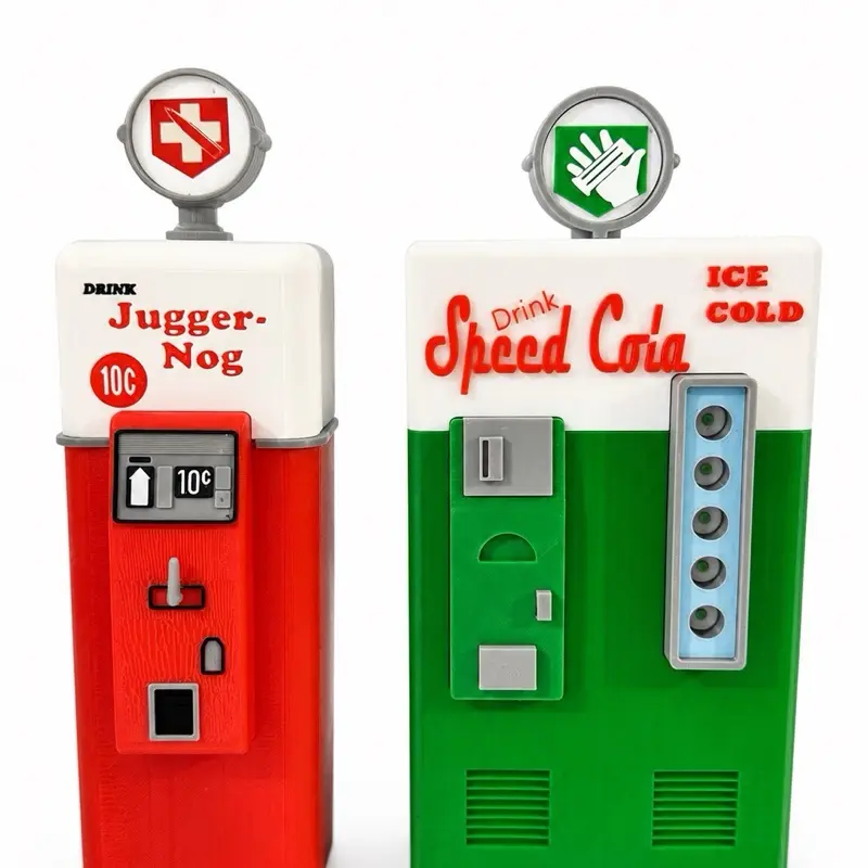 3D Printed Juggernog & Speed Cola Perk Machine Set | COD Zombies Gaming Decor